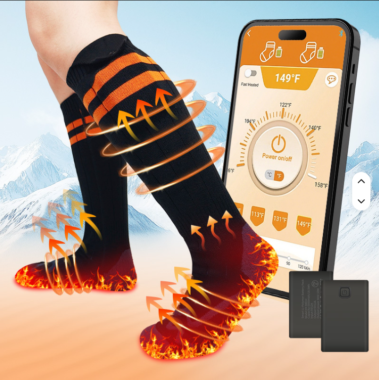 ThermaSox - Smart Heated Socks for Winter Comfort