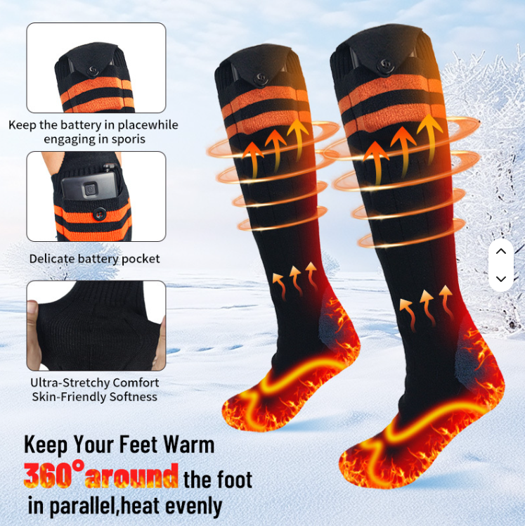 ThermaSox - Smart Heated Socks for Winter Comfort